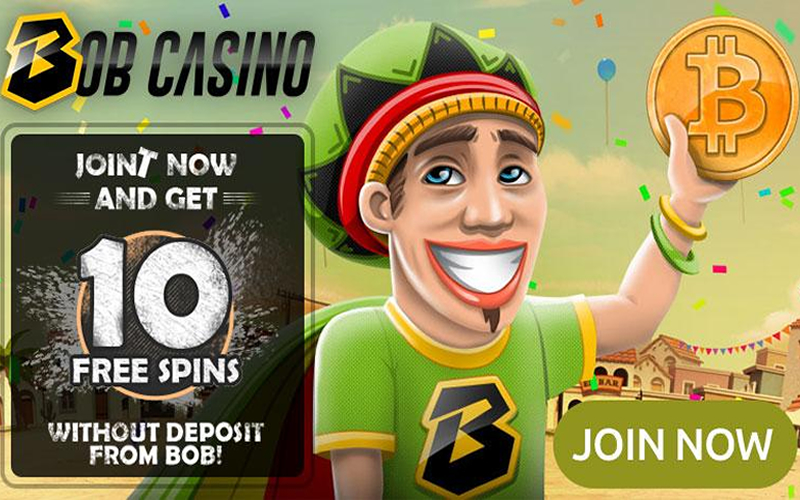 регистрация в Bob Casino  50 руб